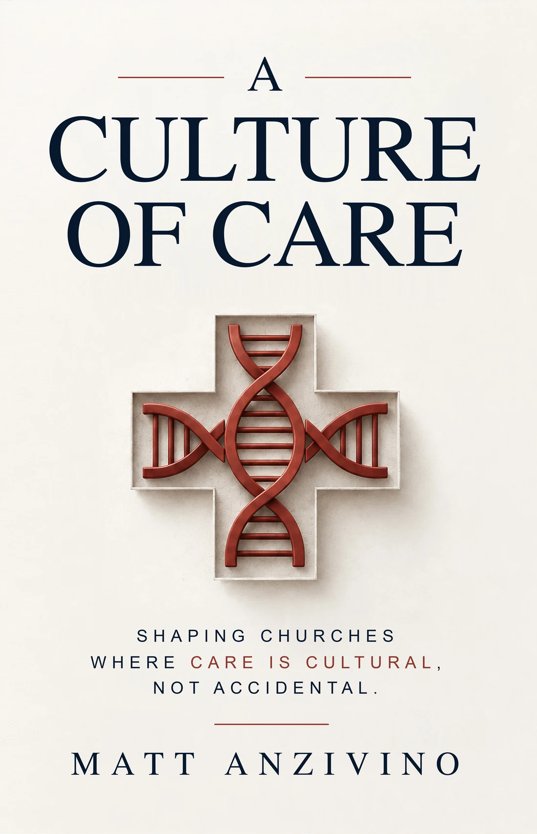 A Culture of Care book cover by Matt Anzivino